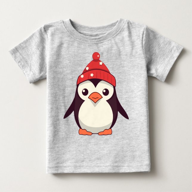 Waddle Claus Baby T-shirt (Vorderseite)