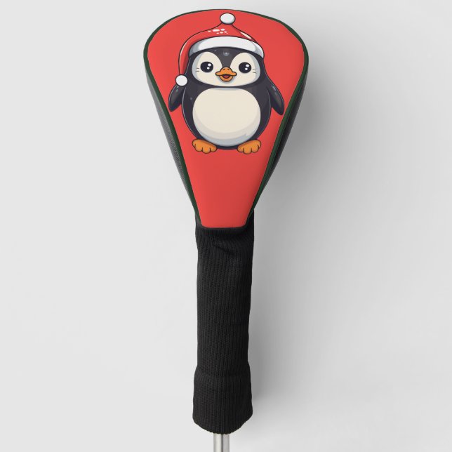Waddle Claus Golf Headcover (Vorderseite)