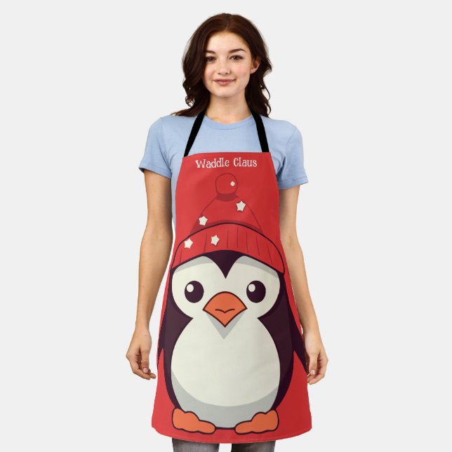Waddle Claus Schürze (Getragen)