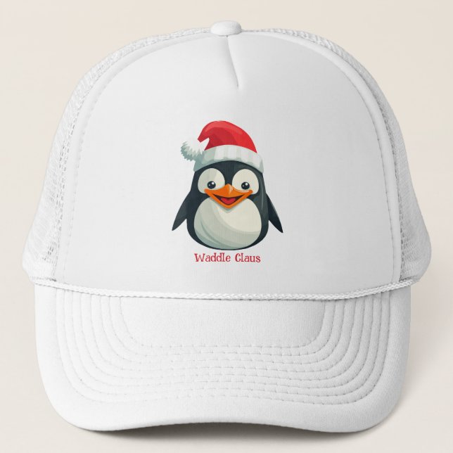 Waddle Claus Truckerkappe (Vorderseite)