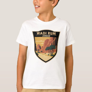 Wadi Rum Jordan Reisen Vintag T-Shirt