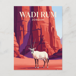 Wadi Rum Jordanien Postkarte