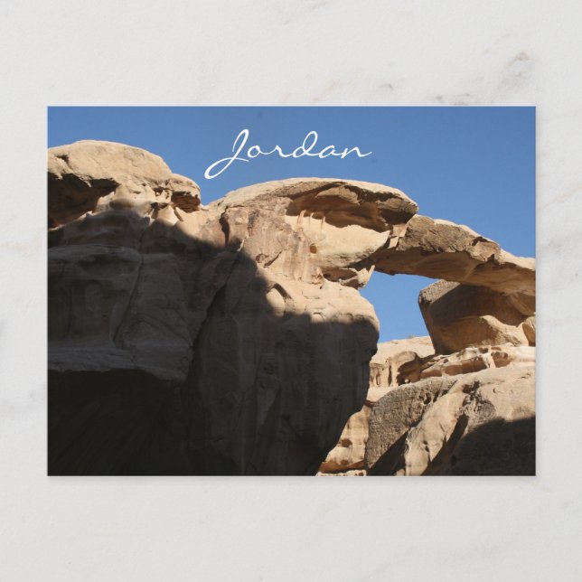 Wadi-Rumbogen Postkarte (Vorderseite)