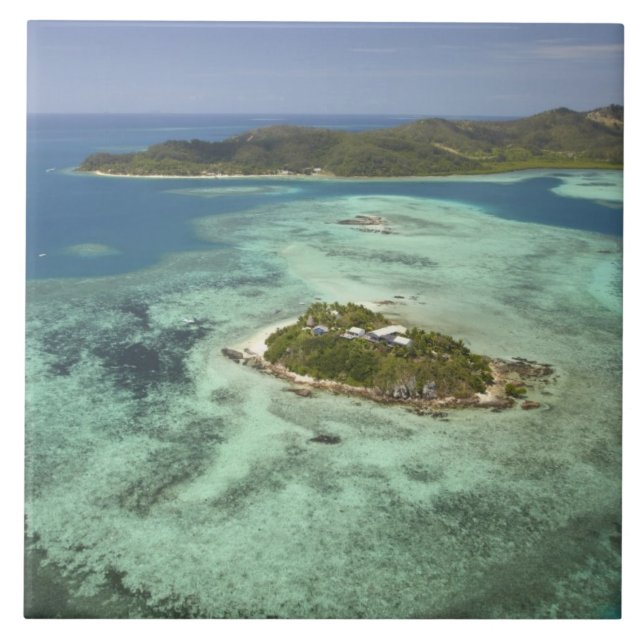 Wadigi Island, Mamanuca Islands, Fiji Fliese (Vorderseite)