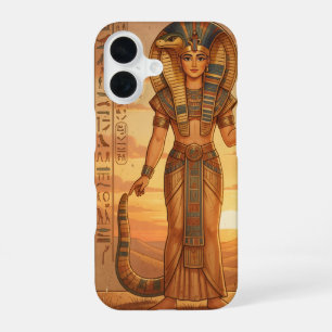 Wadjet – Ägyptische Schlangengöttin´3 iPhone 16 Hülle