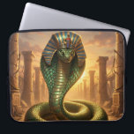Wadjet – Ägyptische Schlangengöttin´6 Laptopschutzhülle<br><div class="desc">Wadjet ist eine Kobra-Göttin aus der ägyptischen Mythologie und Schutzgöttin der Pharaonen sowie von Unterägypten. Sie steht für Schutz, Macht und königliche Autorität.</div>