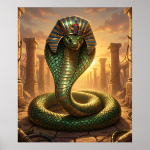 Wadjet – Ägyptische Schlangengöttin´6 Poster