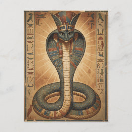 Wadjet – Ägyptische Schlangengöttin´7 Postkarte