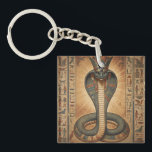 Wadjet – Ägyptische Schlangengöttin´7 Schlüsselanhänger<br><div class="desc">Wadjet ist eine Kobra-Göttin aus der ägyptischen Mythologie und Schutzgöttin der Pharaonen sowie von Unterägypten. Sie steht für Schutz,  Macht und königliche Autorität.</div>