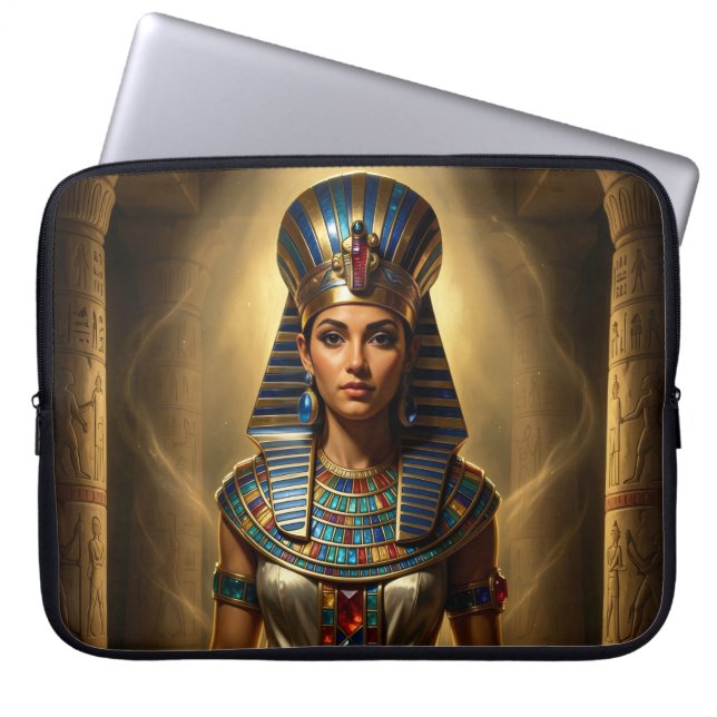 Wadjet – Egyptian Cobra Goddess´2 Laptopschutzhülle (Vorderseite)