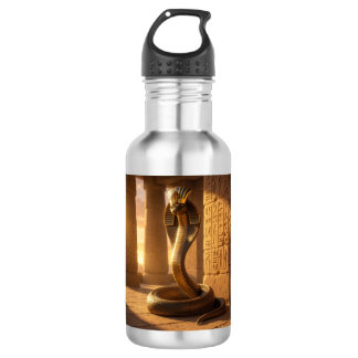Wadjet – Egyptian Cobra Goddess´6 Edelstahlflasche