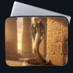 Wadjet – Egyptian Cobra Goddess´6 Laptopschutzhülle<br><div class="desc">Wadjet is a cobra goddess in Egyptian mythology and a protector of the pharaoh and Lower Egypt. She represents protection, power, and royal authority.</div>