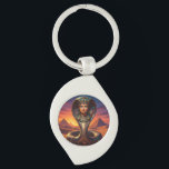 Wadjet – Egyptian Cobra Goddess´7 Schlüsselanhänger<br><div class="desc">Wadjet is a cobra goddess in Egyptian mythology and a protector of the pharaoh and Lower Egypt. She represents protection,  power,  and royal authority.</div>