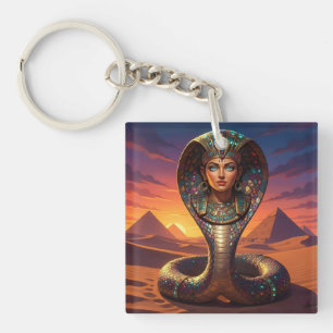 Wadjet – Egyptian Cobra Goddess´7 Schlüsselanhänger