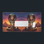 Wadjet – Egyptian Cobra Goddess´7 Schreibtischunterlage<br><div class="desc">Wadjet is a cobra goddess in Egyptian mythology and a protector of the pharaoh and Lower Egypt. She represents protection,  power,  and royal authority.</div>