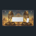 Wadjet – Egyptian Cobra Goddess Schreibtischunterlage<br><div class="desc">Wadjet is a cobra goddess in Egyptian mythology and a protector of the pharaoh and Lower Egypt. She represents protection,  power,  and royal authority.</div>