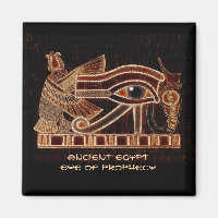 WADJET OEIL D'HORUS Ancien Magnet d'art égyptien