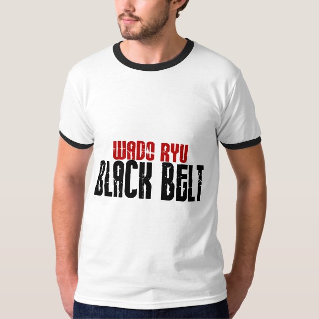 Wado Ryu Gürtel-Karate T-Shirt (Vorderseite)