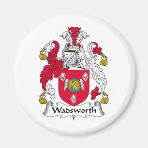 Wadsworth Familienwappen Magnet