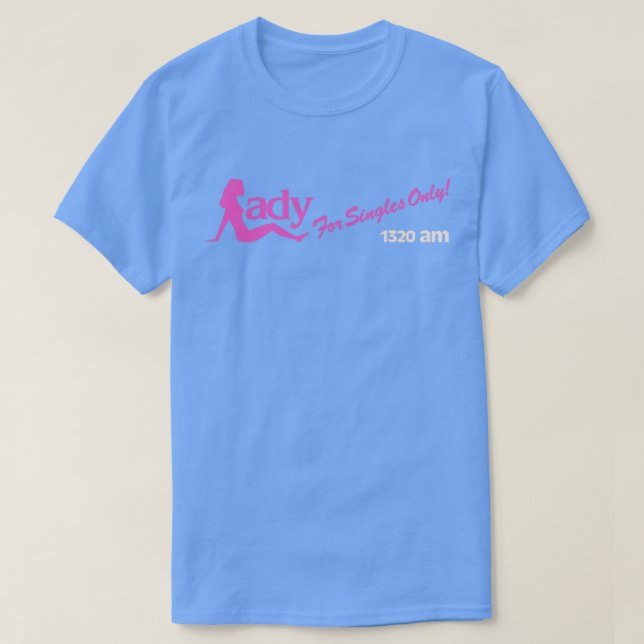 WADY The Lady Single Station Ft Lauderdale FL Def T-Shirt (Design vorne)