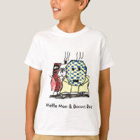 Waffel-Mann u. Speck-Junge