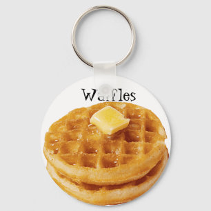 Waffel-Schlüsselanhänger Schlüsselanhänger