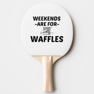 WAFFEL WEEKEND TISCHTENNIS SCHLÄGER