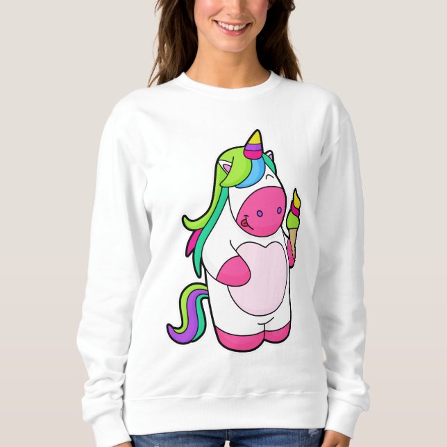 Waffeleis Sweatshirt (Vorderseite)