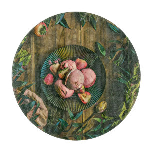 Waffelkegel Schneidebrett