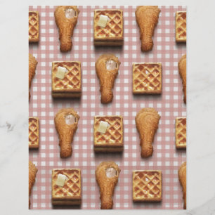 Waffeln aus Gingham