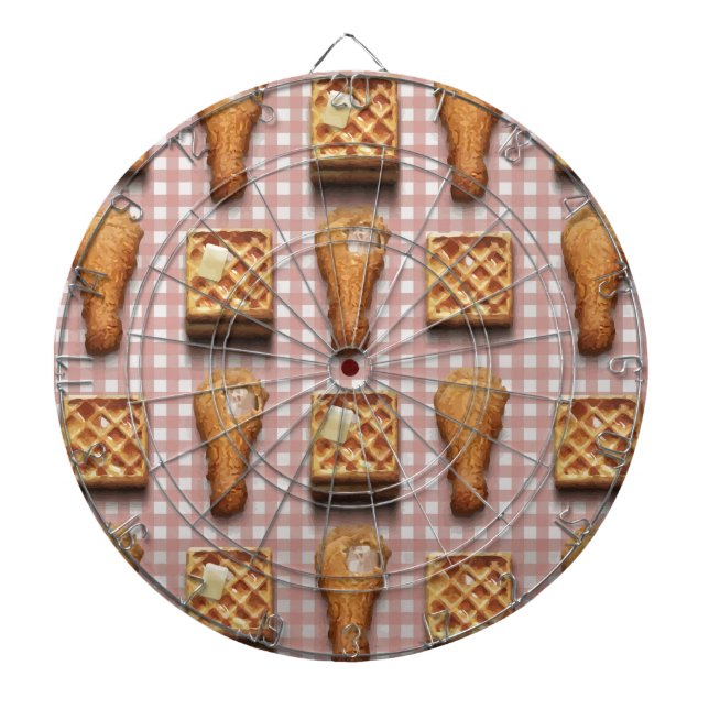 Waffeln aus Gingham Dartscheibe (vorne)