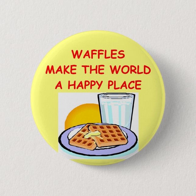 Waffeln Button (Vorderseite)