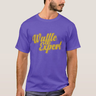Waffeln Epert Gebäck Snack Familie T-Shirt
