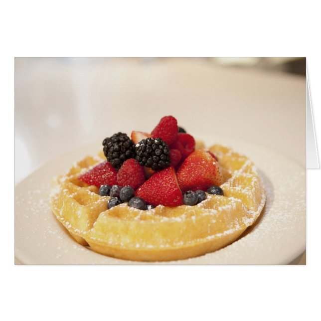 Waffeln, frisch (Vorderseite (Horizontal))