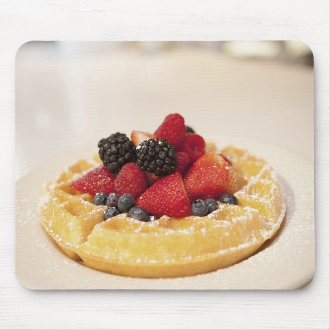 Waffeln, frisch mousepad (Vorne)