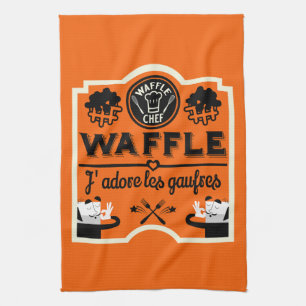 Waffeln Geschirrtuch