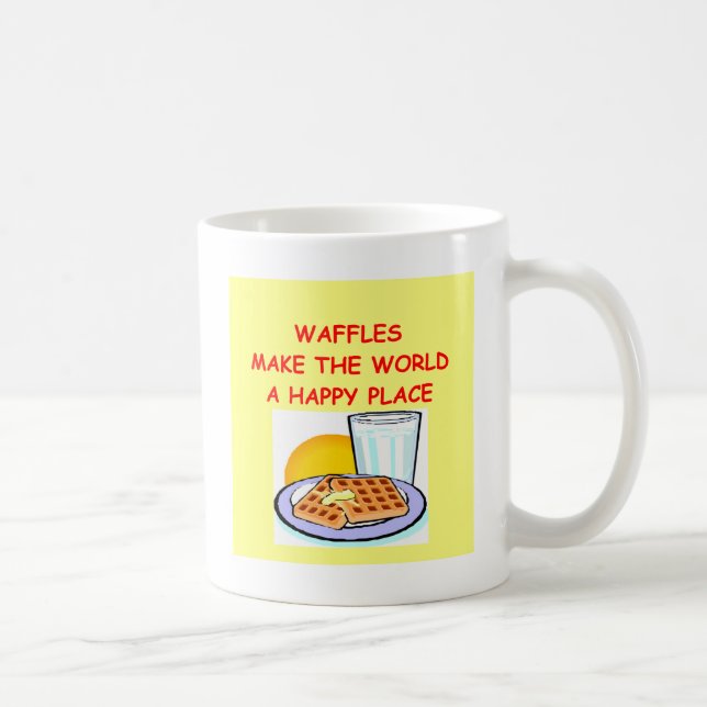 Waffeln Kaffeetasse (Rechts)