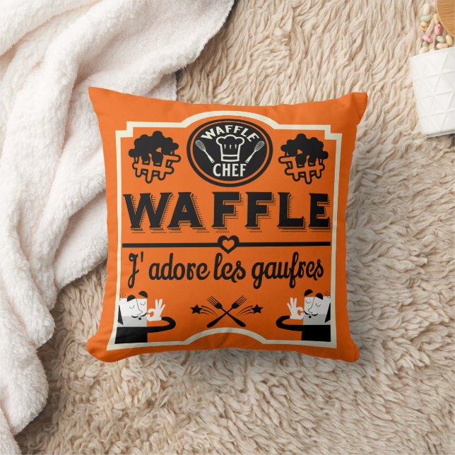 Waffeln Kissen (Decke)
