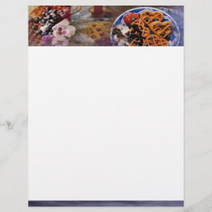 Waffeln Letterhead