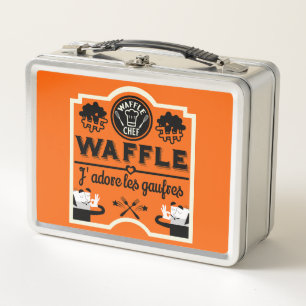 Waffeln Metall Brotdose