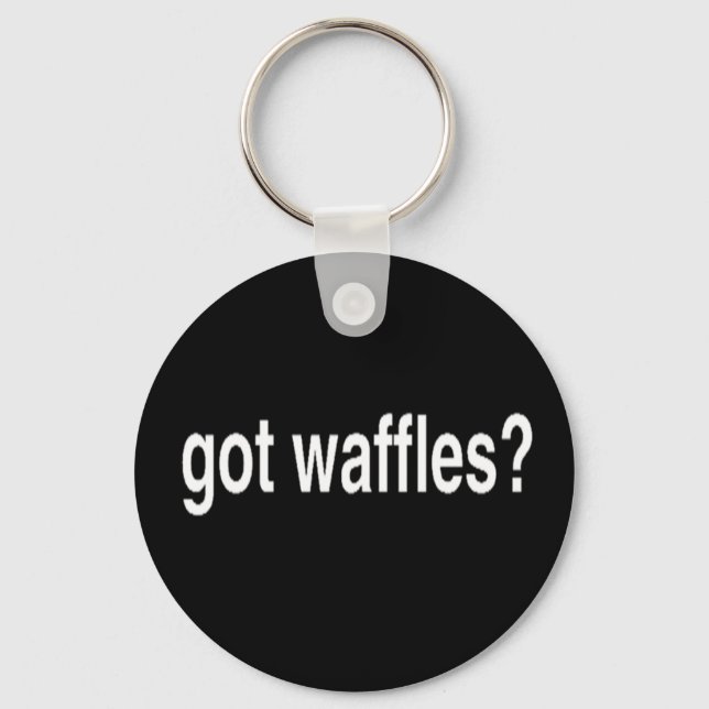 Waffeln Schlüsselanhänger (Vorderseite)