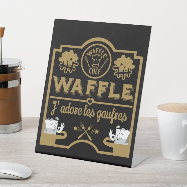 Waffeln Sockelschild (In SItu)