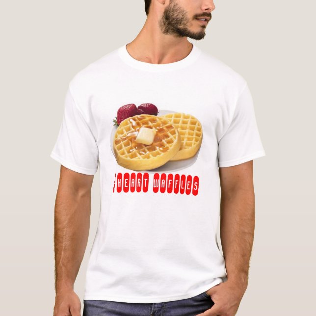 WAFFELN!!! T-Shirt (Vorderseite)