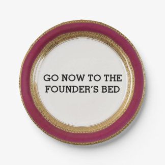 Waffelplatte Pappteller