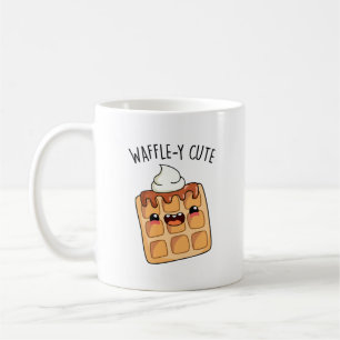 Waffely Funny Waffle Pun Kaffeetasse