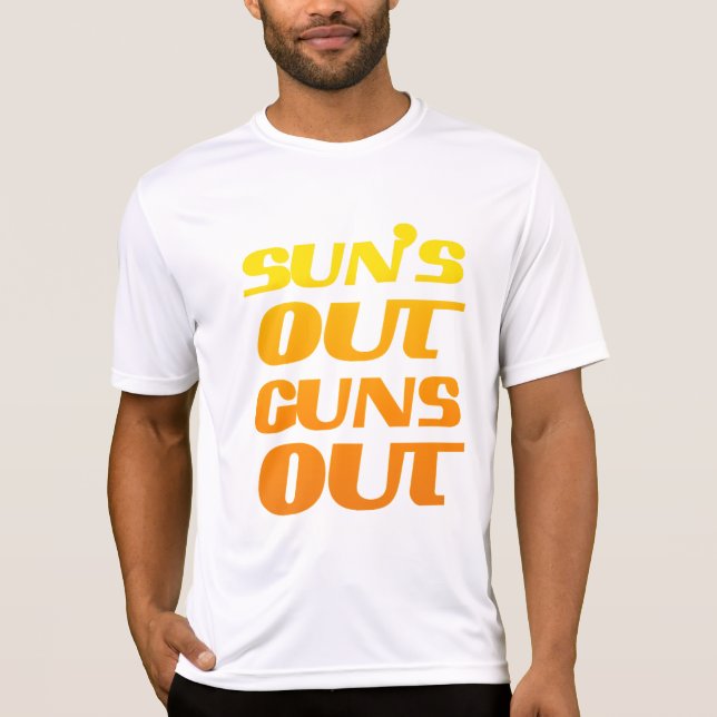 Waffen aus Fitness und Fitness T-Shirt (Vorderseite)