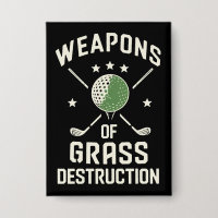 Waffen der Gräserschütterung Golfschläger Sarkasti