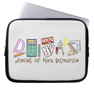 Waffen der Mathe-Zerstörung Laptopschutzhülle