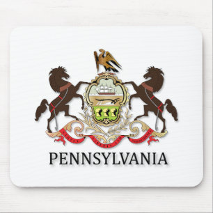 Waffen des Staat Pennsylvania Mousepad