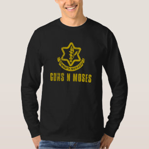 Waffen in Moses Israel Verteidigungskräfte IDF Tza T-Shirt